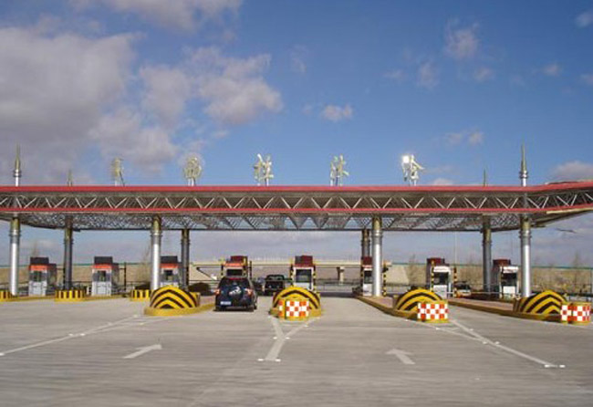 崇文收费站网架工程